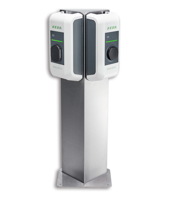 KC-P30 Pedestal, Triangle - stainless steel