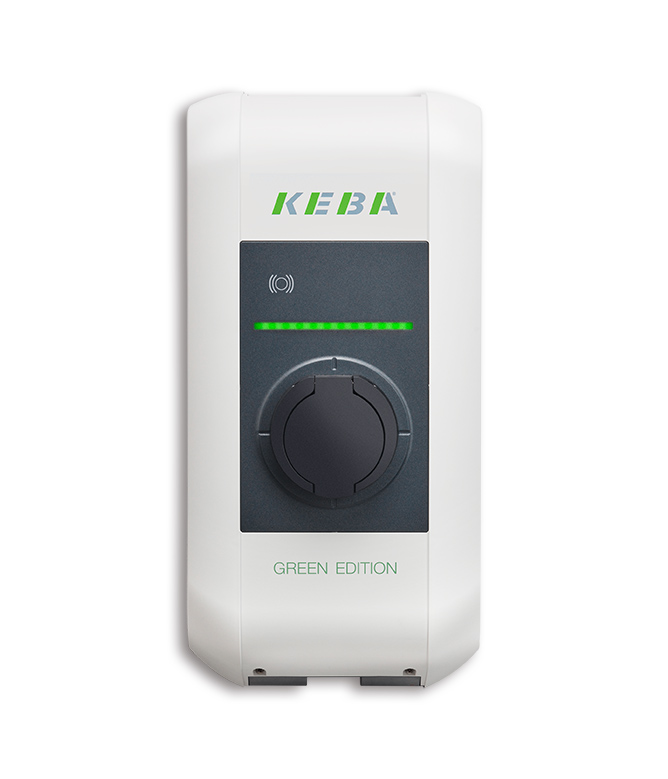 a-series EN Type2 3p Socket 22kW-RFID - GREEN EDITION