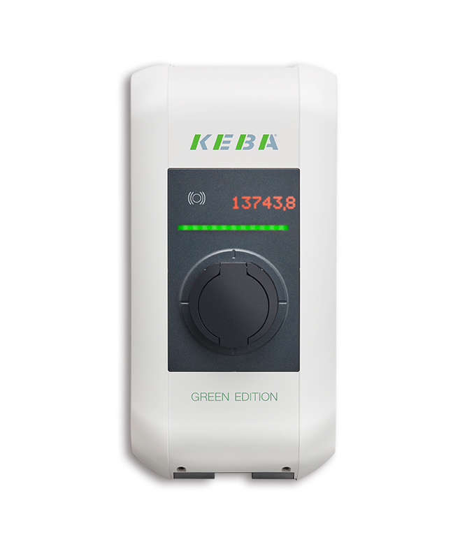 x-series EN Type2 Socket 22kW-RFID - GREEN EDITION